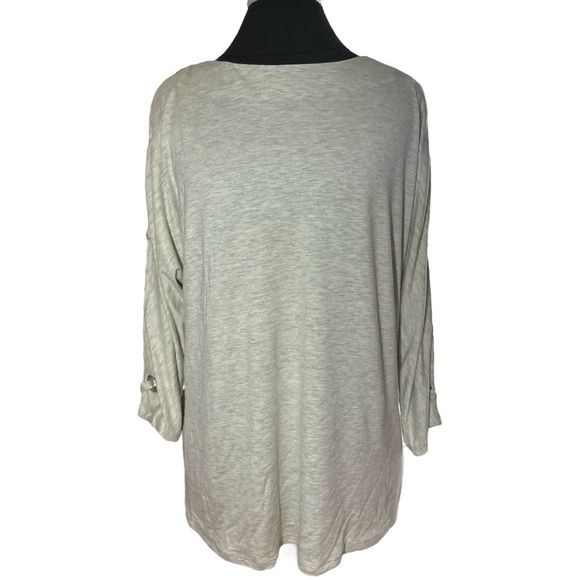 Peck & Peck Rayon/Spandex blend dolman top women’s size large EUC - Picture 4 of 7